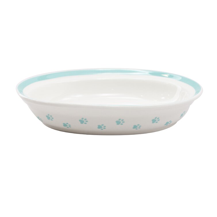 Oval cat clearance bowl